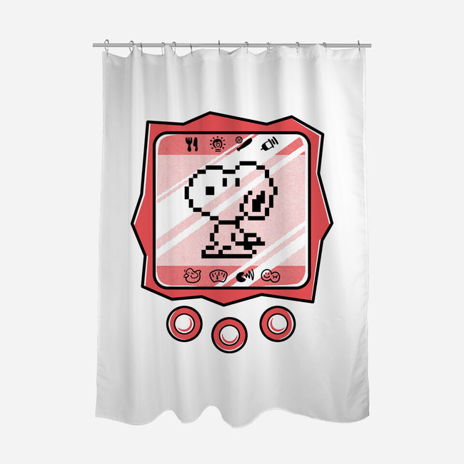 Virtual Beagle-None-Polyester-Shower Curtain-estudiofitas