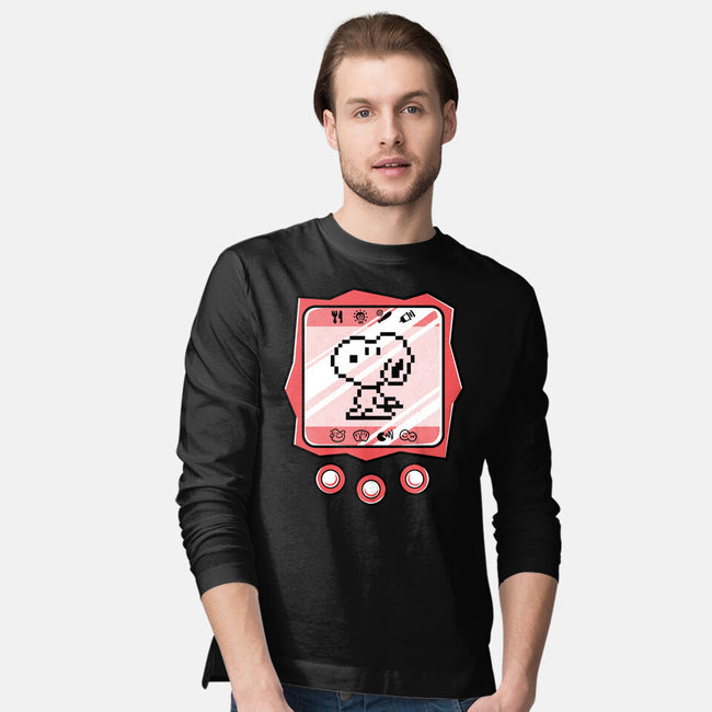 Virtual Beagle-Mens-Long Sleeved-Tee-estudiofitas
