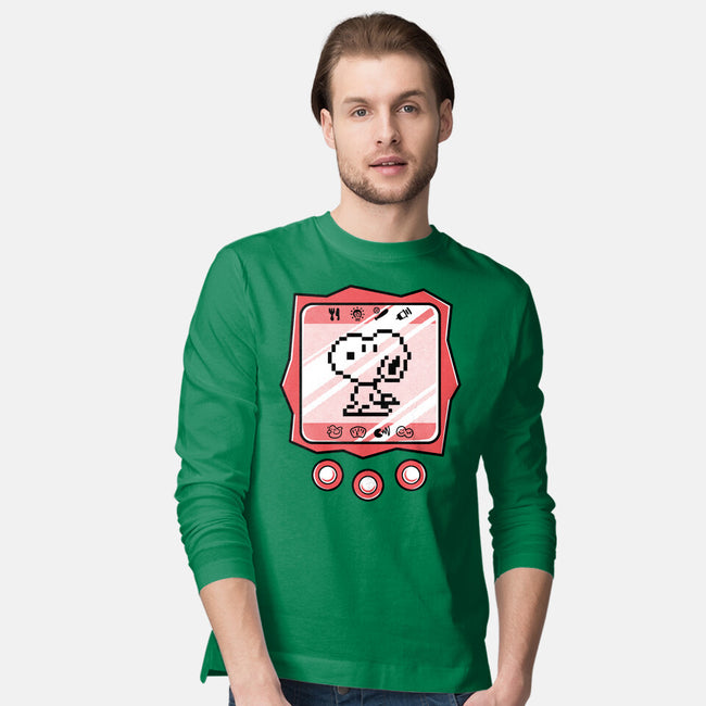 Virtual Beagle-Mens-Long Sleeved-Tee-estudiofitas