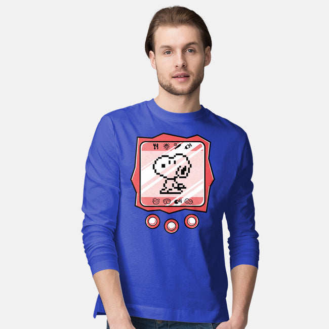 Virtual Beagle-Mens-Long Sleeved-Tee-estudiofitas