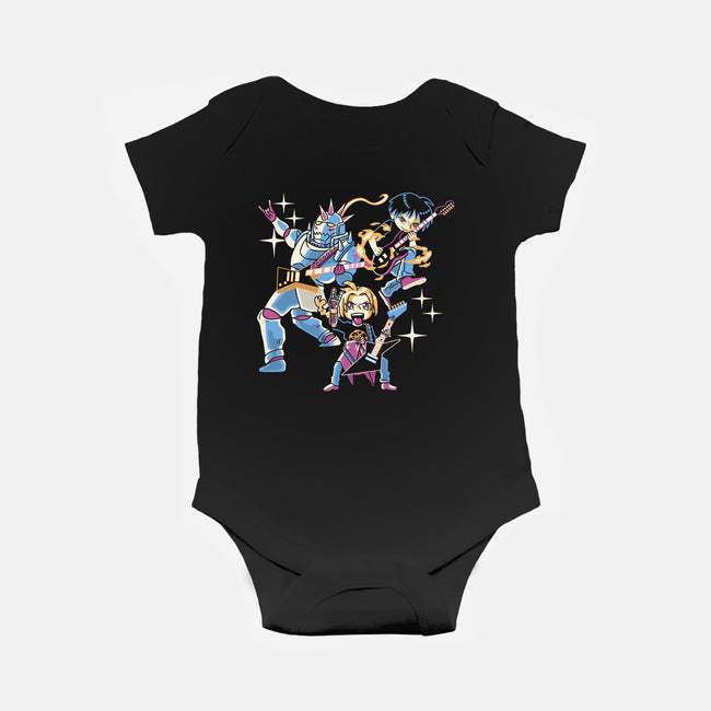 Fullmetal Guitarists-Baby-Basic-Onesie-naomori