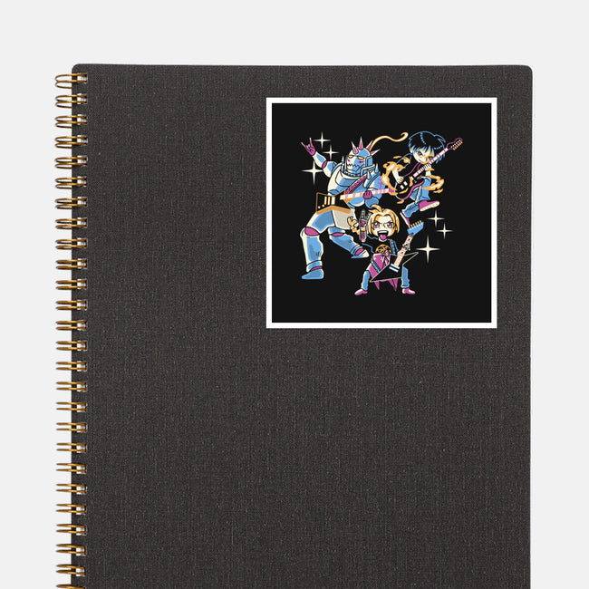 Fullmetal Guitarists-None-Glossy-Sticker-naomori