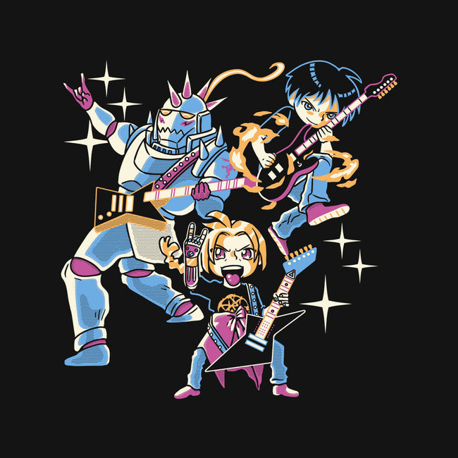 Fullmetal Guitarists-Womens-Fitted-Tee-naomori