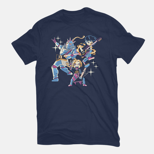 Fullmetal Guitarists-Womens-Fitted-Tee-naomori