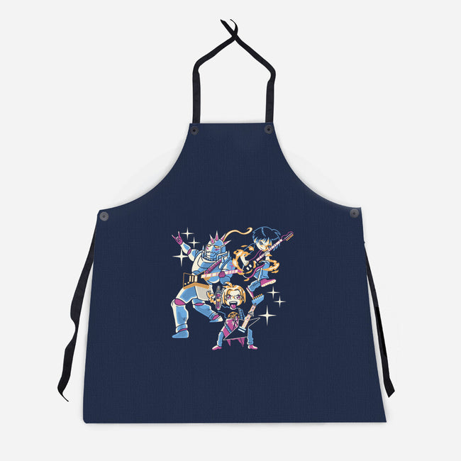 Fullmetal Guitarists-Unisex-Kitchen-Apron-naomori