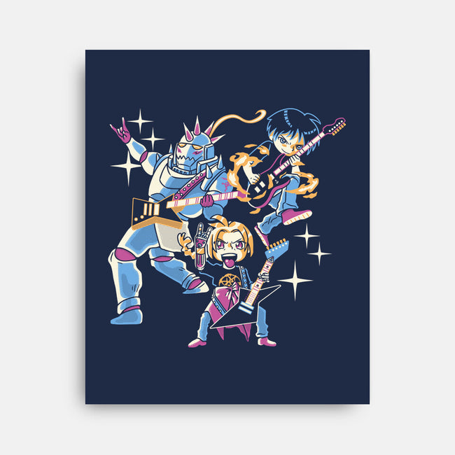 Fullmetal Guitarists-None-Stretched-Canvas-naomori