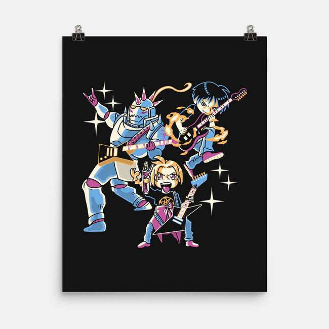 Fullmetal Guitarists-None-Matte-Poster-naomori