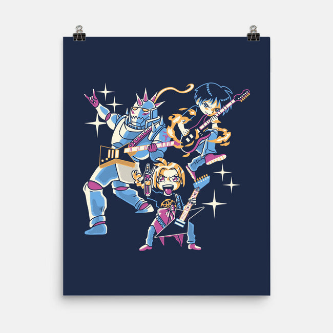 Fullmetal Guitarists-None-Matte-Poster-naomori