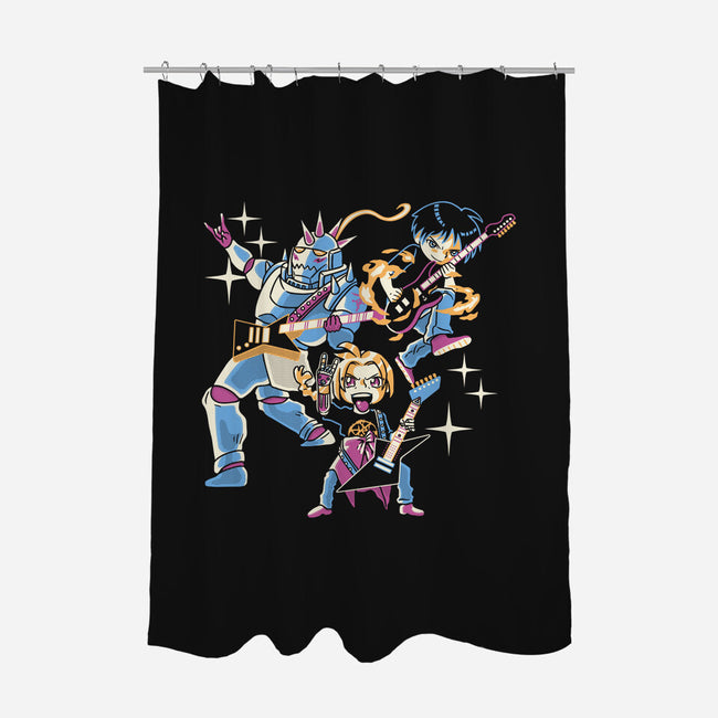 Fullmetal Guitarists-None-Polyester-Shower Curtain-naomori
