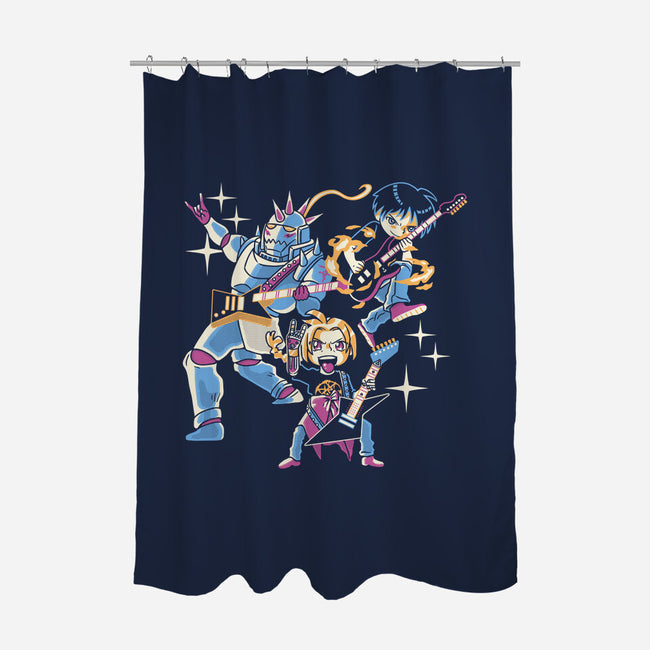 Fullmetal Guitarists-None-Polyester-Shower Curtain-naomori