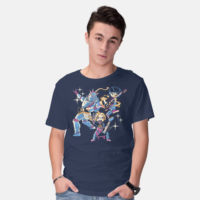 Fullmetal Guitarists-Mens-Basic-Tee-naomori