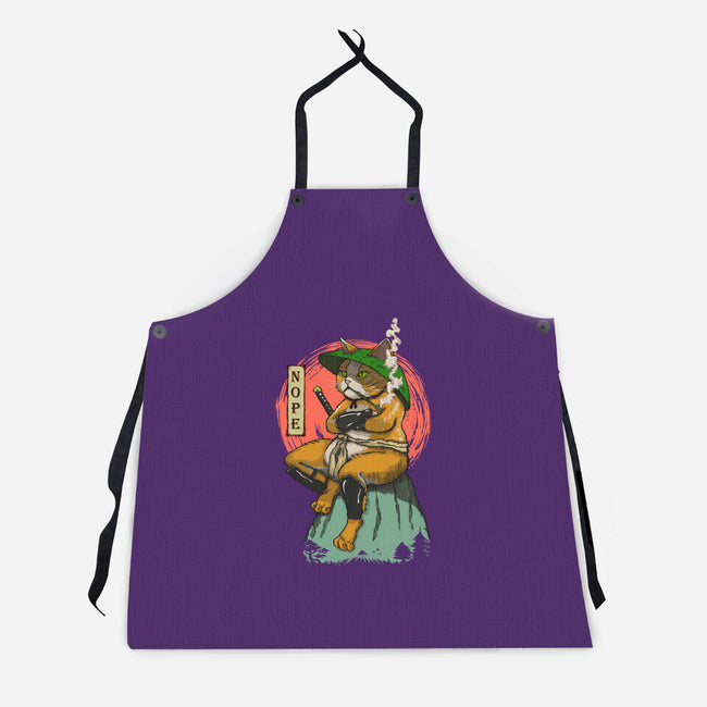 Nopejima Sensei-Unisex-Kitchen-Apron-Ionfox
