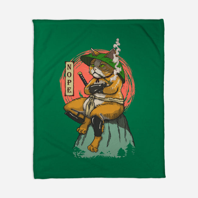 Nopejima Sensei-None-Fleece-Blanket-Ionfox