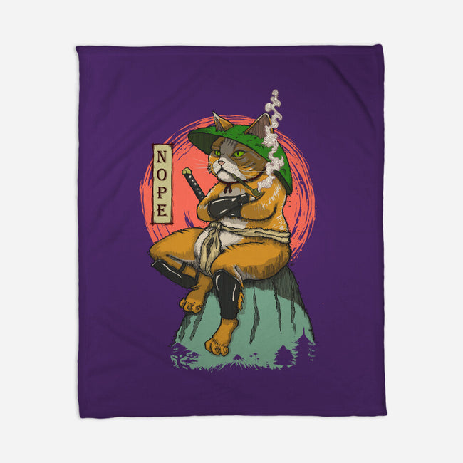 Nopejima Sensei-None-Fleece-Blanket-Ionfox