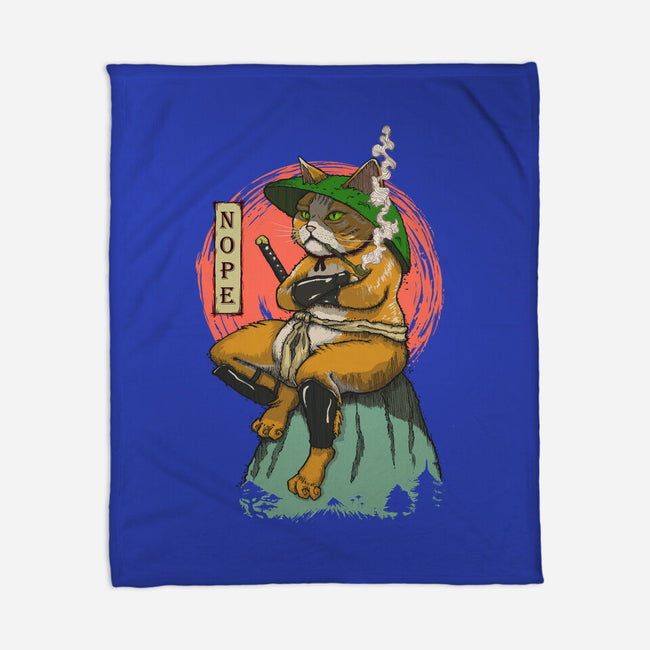 Nopejima Sensei-None-Fleece-Blanket-Ionfox