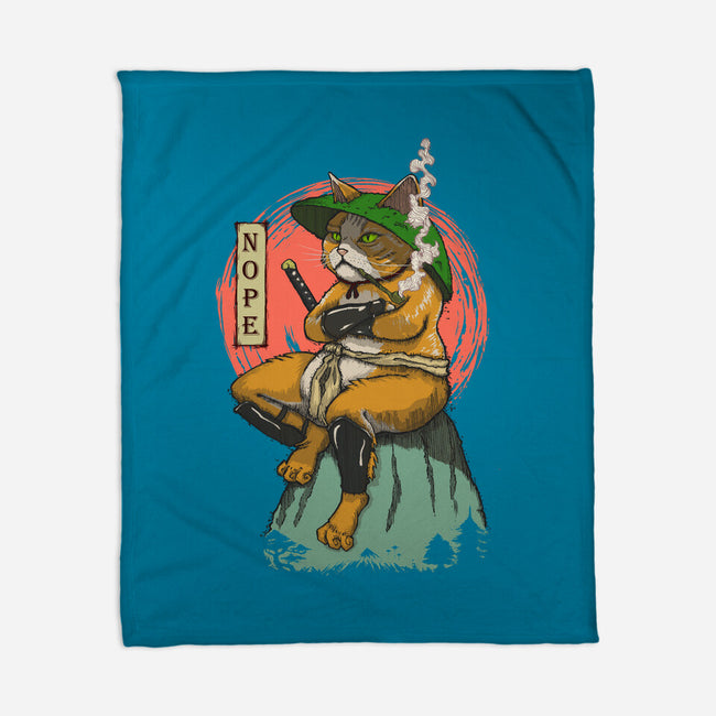 Nopejima Sensei-None-Fleece-Blanket-Ionfox