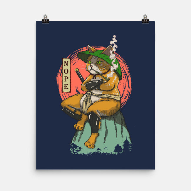 Nopejima Sensei-None-Matte-Poster-Ionfox