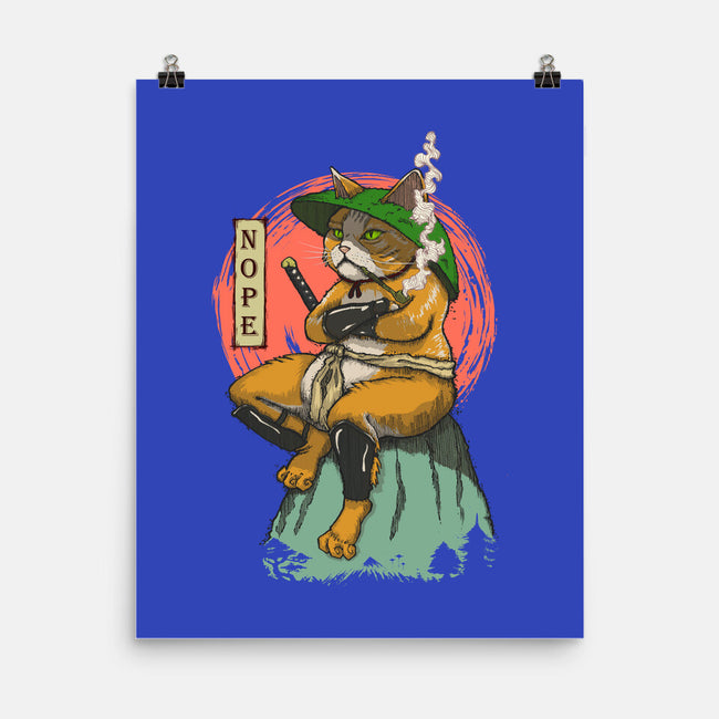 Nopejima Sensei-None-Matte-Poster-Ionfox