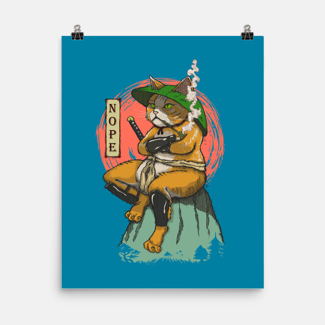 Nopejima Sensei-None-Matte-Poster-Ionfox