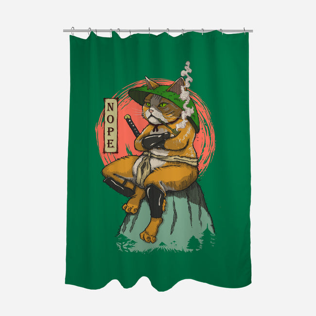 Nopejima Sensei-None-Polyester-Shower Curtain-Ionfox