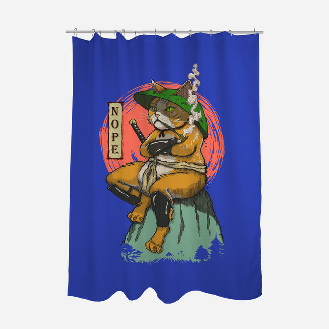 Nopejima Sensei-None-Polyester-Shower Curtain-Ionfox