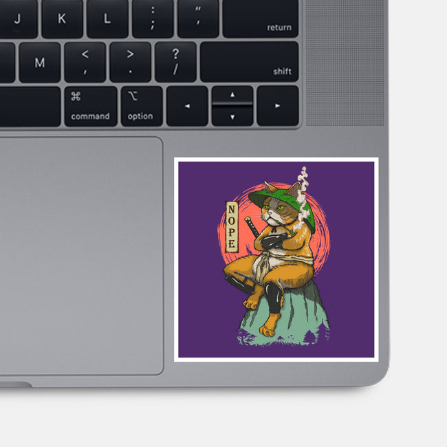 Nopejima Sensei-None-Glossy-Sticker-Ionfox