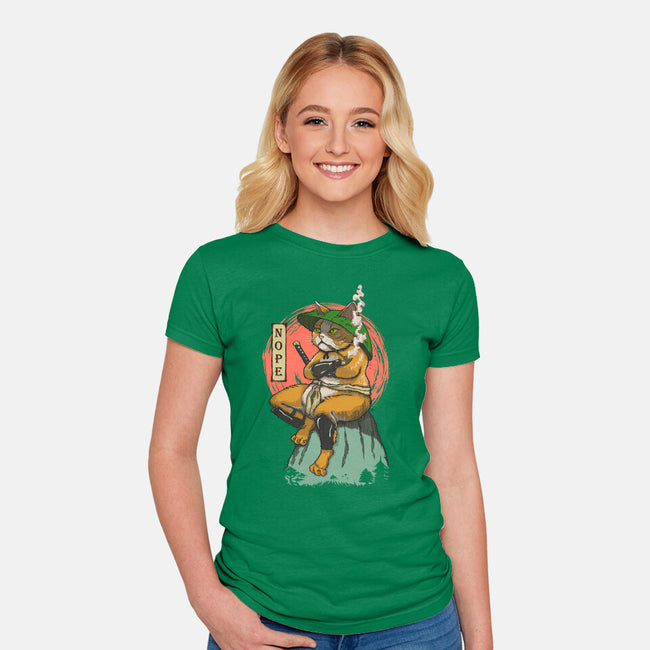 Nopejima Sensei-Womens-Fitted-Tee-Ionfox