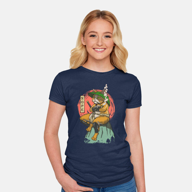 Nopejima Sensei-Womens-Fitted-Tee-Ionfox