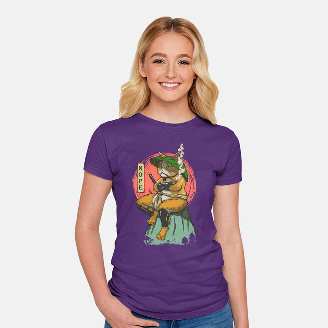 Nopejima Sensei-Womens-Fitted-Tee-Ionfox