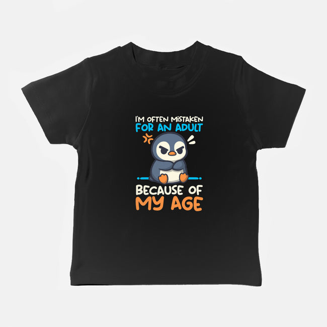 Often Mistaken For An Adult-Baby-Basic-Tee-NemiMakeit