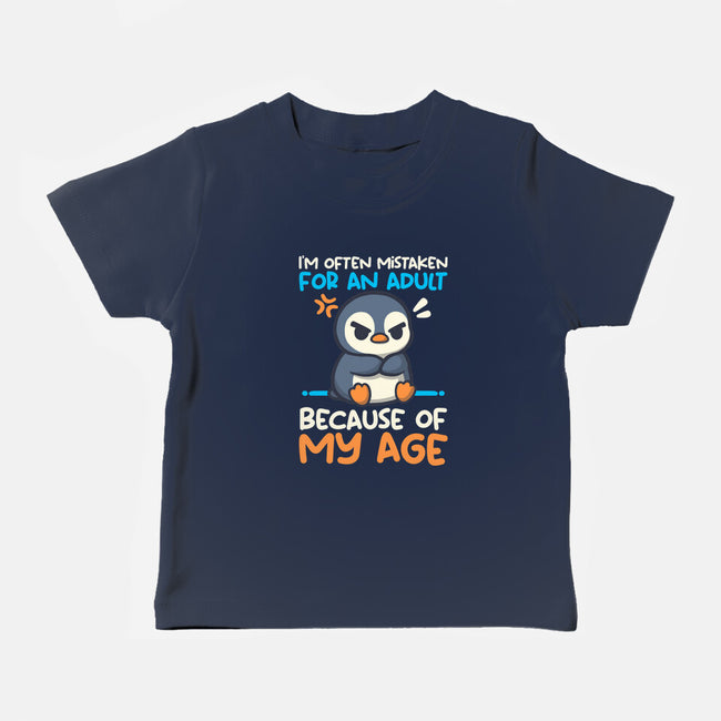 Often Mistaken For An Adult-Baby-Basic-Tee-NemiMakeit