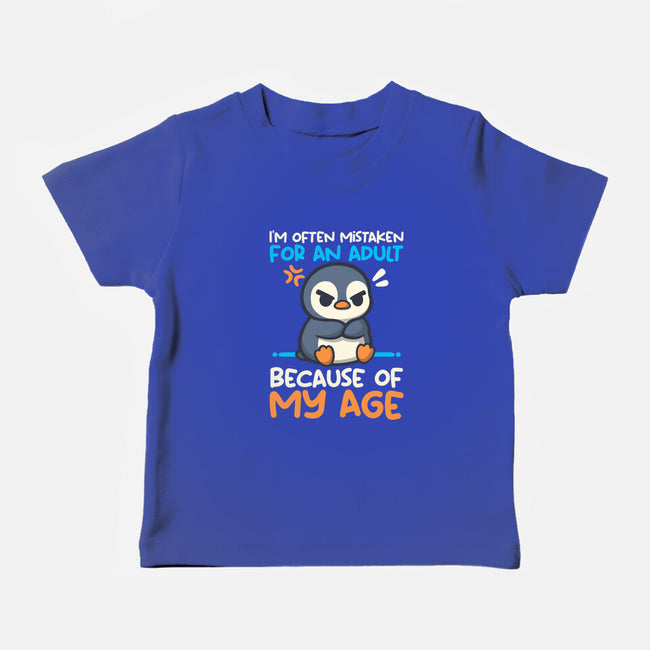 Often Mistaken For An Adult-Baby-Basic-Tee-NemiMakeit