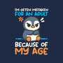 Often Mistaken For An Adult-Unisex-Pullover-Sweatshirt-NemiMakeit