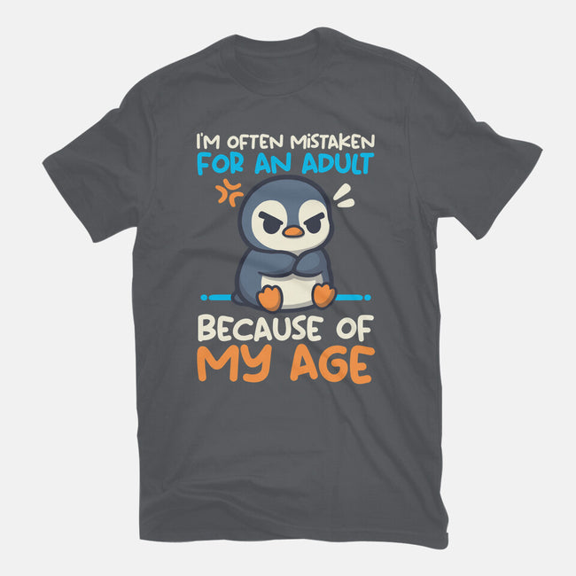 Often Mistaken For An Adult-Womens-Fitted-Tee-NemiMakeit