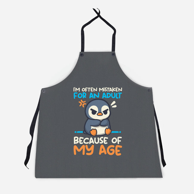Often Mistaken For An Adult-Unisex-Kitchen-Apron-NemiMakeit