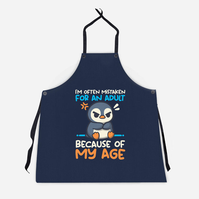 Often Mistaken For An Adult-Unisex-Kitchen-Apron-NemiMakeit