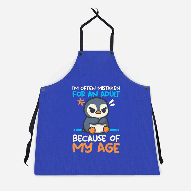 Often Mistaken For An Adult-Unisex-Kitchen-Apron-NemiMakeit