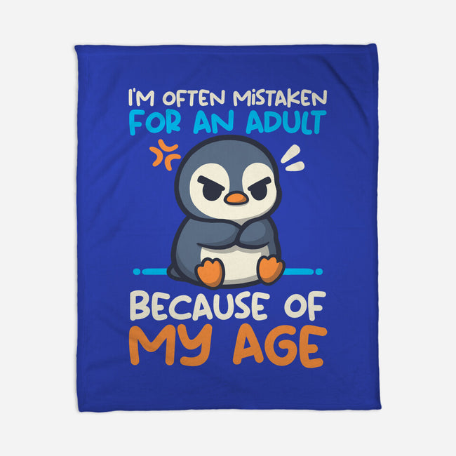 Often Mistaken For An Adult-None-Fleece-Blanket-NemiMakeit