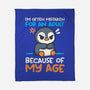 Often Mistaken For An Adult-None-Fleece-Blanket-NemiMakeit