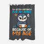 Often Mistaken For An Adult-None-Polyester-Shower Curtain-NemiMakeit