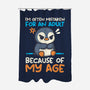 Often Mistaken For An Adult-None-Polyester-Shower Curtain-NemiMakeit