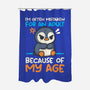 Often Mistaken For An Adult-None-Polyester-Shower Curtain-NemiMakeit
