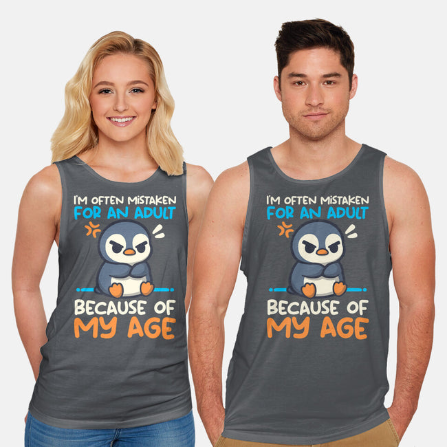 Often Mistaken For An Adult-Unisex-Basic-Tank-NemiMakeit