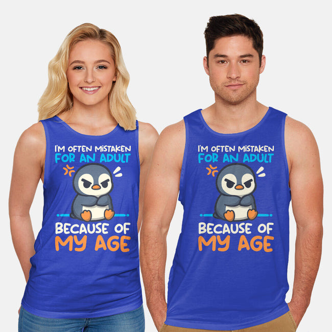 Often Mistaken For An Adult-Unisex-Basic-Tank-NemiMakeit
