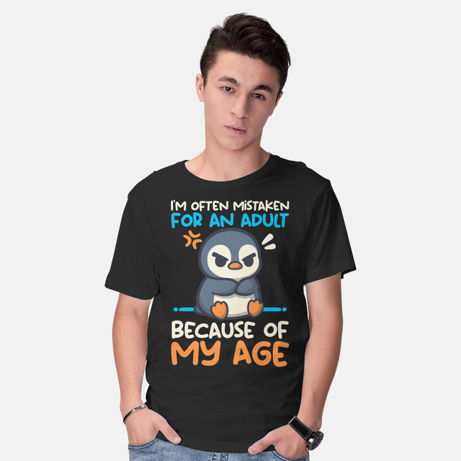 Often Mistaken For An Adult-Mens-Basic-Tee-NemiMakeit