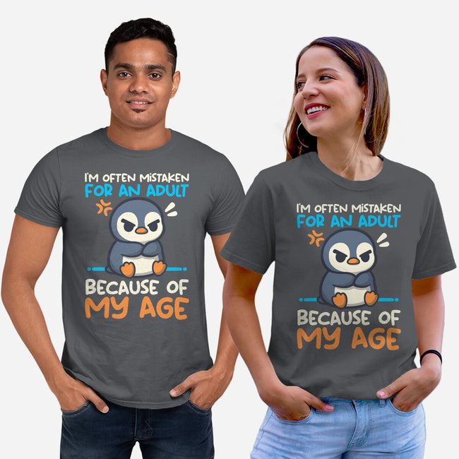 Often Mistaken For An Adult-Unisex-Basic-Tee-NemiMakeit