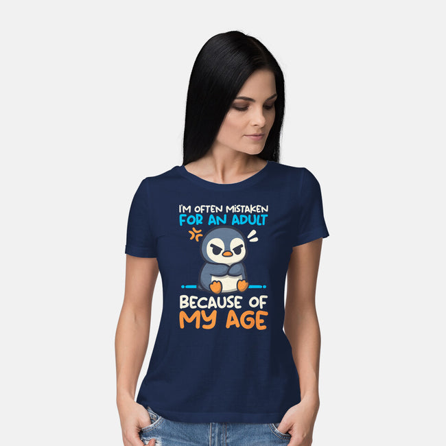 Often Mistaken For An Adult-Womens-Basic-Tee-NemiMakeit