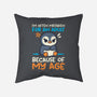 Often Mistaken For An Adult-None-Removable Cover w Insert-Throw Pillow-NemiMakeit