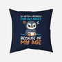Often Mistaken For An Adult-None-Removable Cover w Insert-Throw Pillow-NemiMakeit