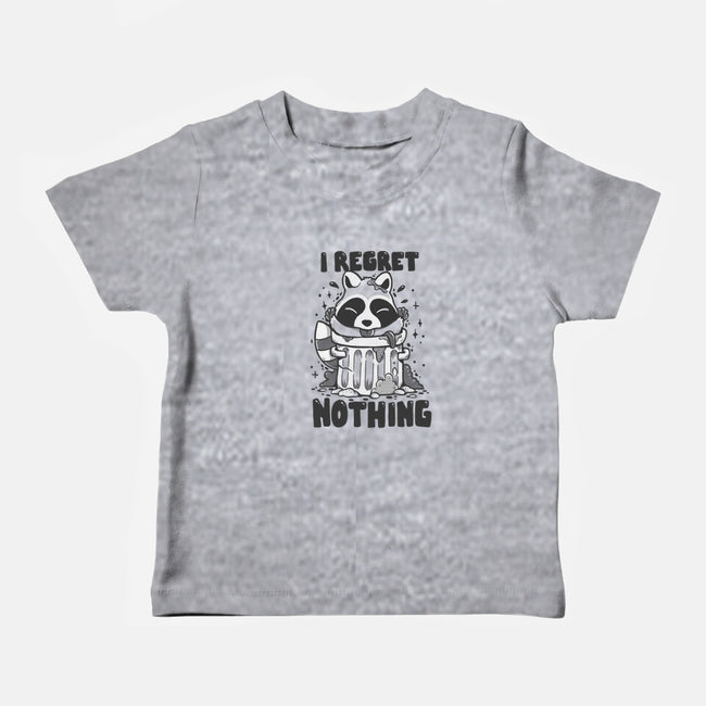 I Regret Nothing Trash-Baby-Basic-Tee-Vallina84